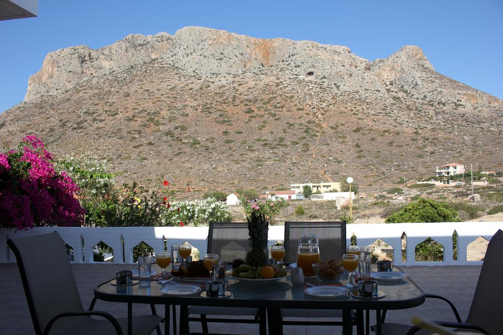 Theros Beach House Villa Stavrós Esterno foto