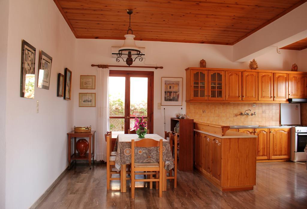 Theros Beach House Villa Stavrós Esterno foto