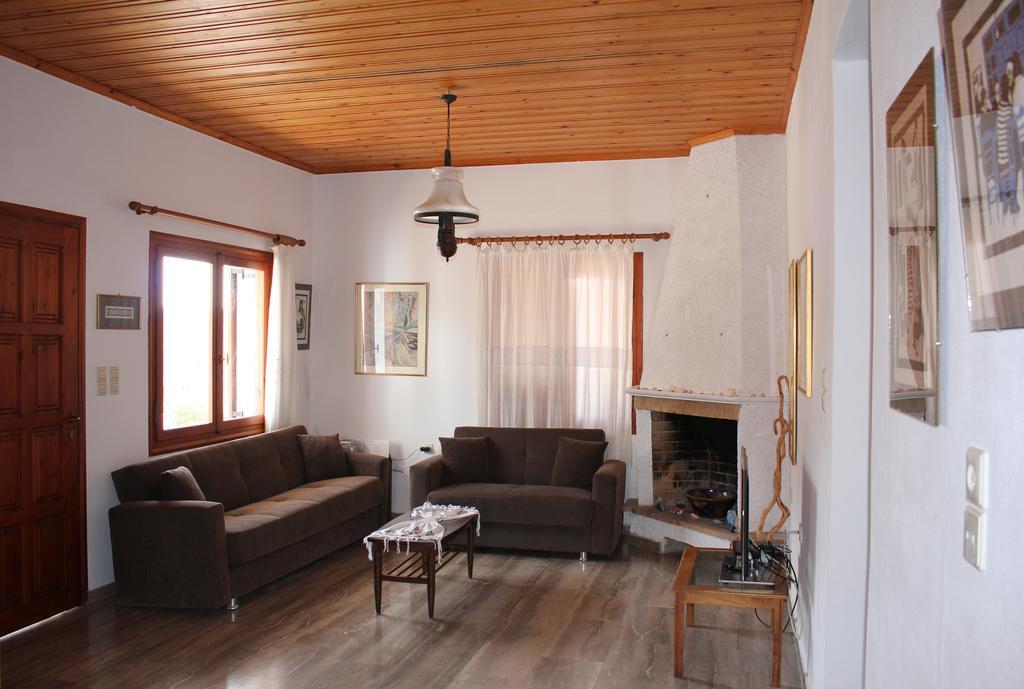 Theros Beach House Villa Stavrós Esterno foto