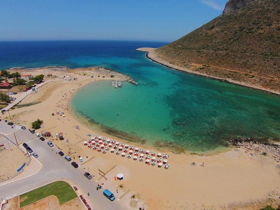 Theros Beach House Villa Stavrós Esterno foto